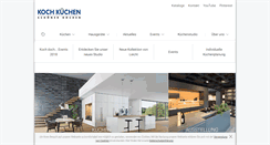 Desktop Screenshot of koch-kuechen.de